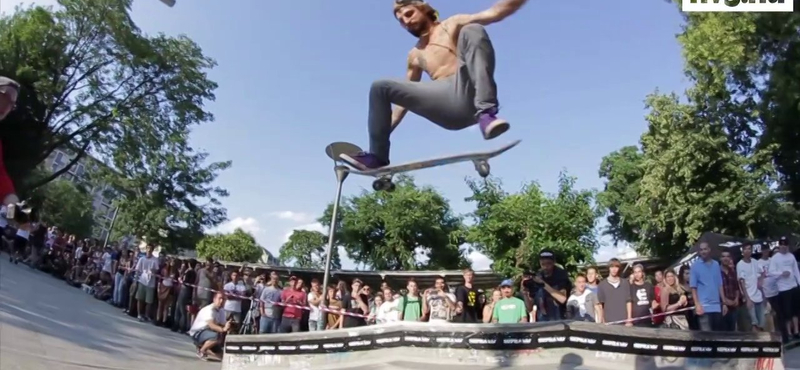 Legendák a  Deszkás Pikniken – videó