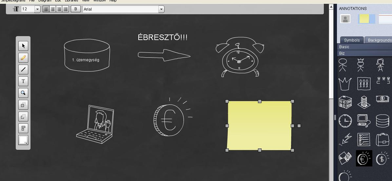 Készítsünk egyszerűen rajzos diagramokat!
