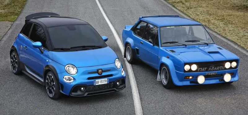 A rali egyik királya előtt tiszteleg a Fiat Abarth egyedi autója 