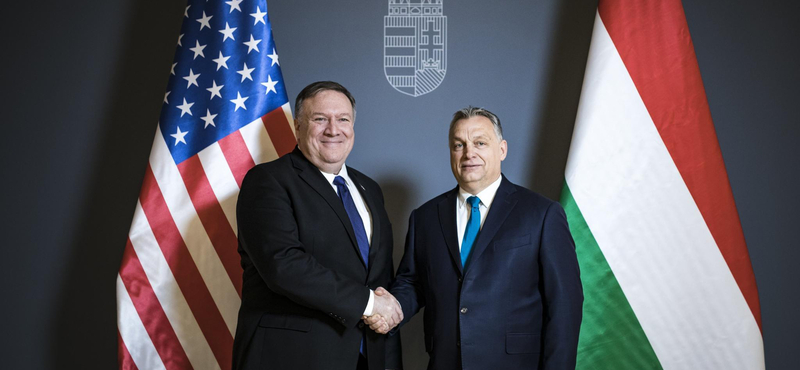 Orbán körbevitte a Várban az amerikai külügyminisztert - fotók