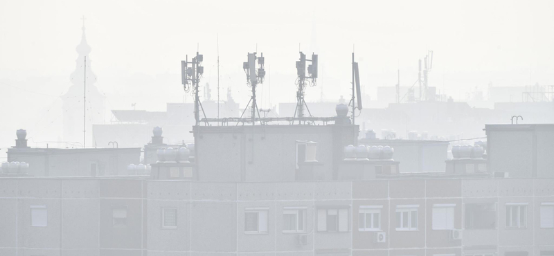 Több városban egészségtelen a levegő, Budapesten romlani fog a helyzet