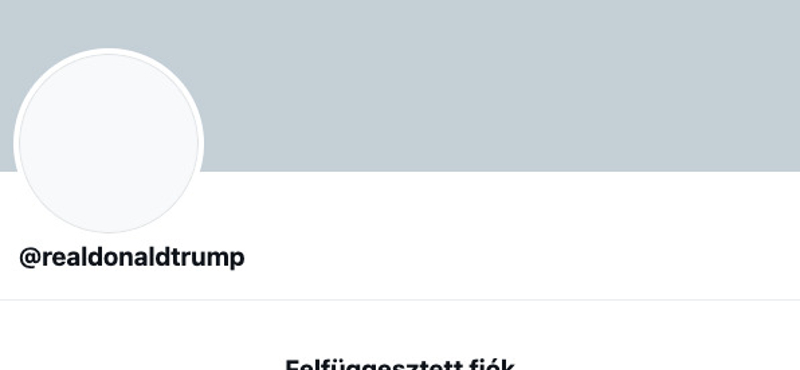 Trump bíróságon érné el a Twitter-fiókjának visszaállítását