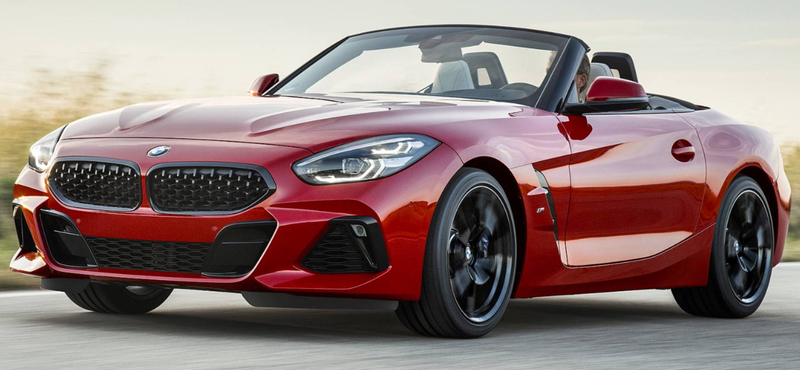 Hivatalos: íme teljes pompájában az új BMW Z4