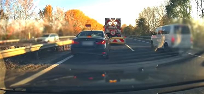 Centiken múlt, hogy nem történt újabb közutas baleset az M3-ason – videó