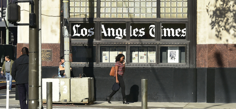 Mesterséges intelligencián alapuló elfogultságmérőt akar elhelyezni a a Los Angeles Times cikkeiben a lap tulajdonosa