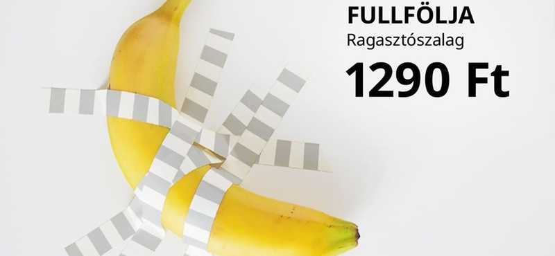 Az IKEA zseniális marketinggel reagált a 120 ezer dolláros banánra