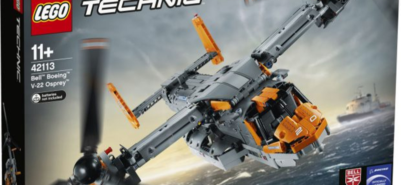 Nem adja ki egy helikopterét a Lego, mert kiderült, hogy az egy háborús katonai gép