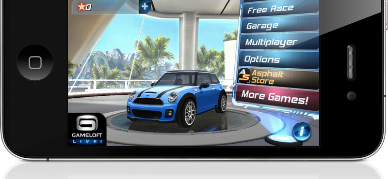 Ingyen tölthető le az Asphalt 6 iPhone-ra és iPadre