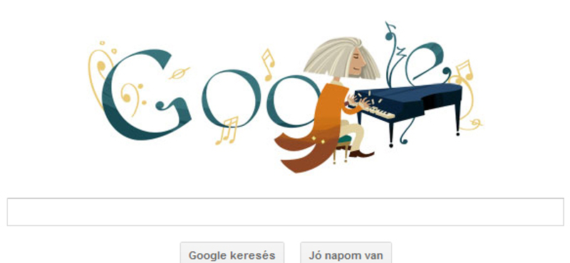 Liszt Ferenc előtt hajt fejet a Google is