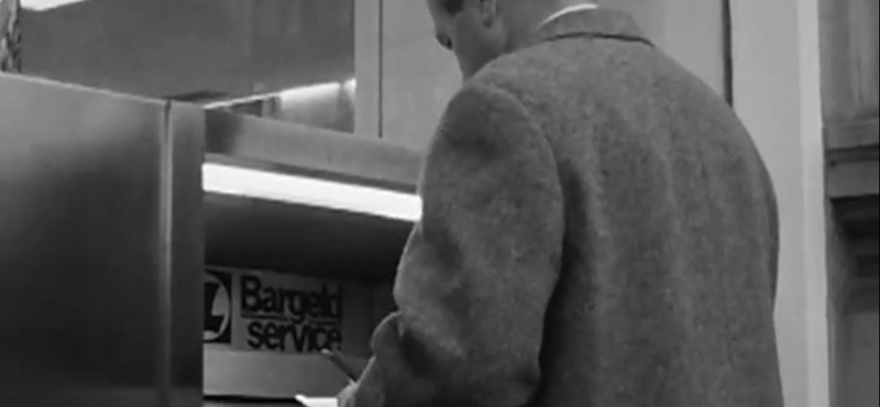 Így nézett ki az első osztrák bankautomata 1968-ban – videó