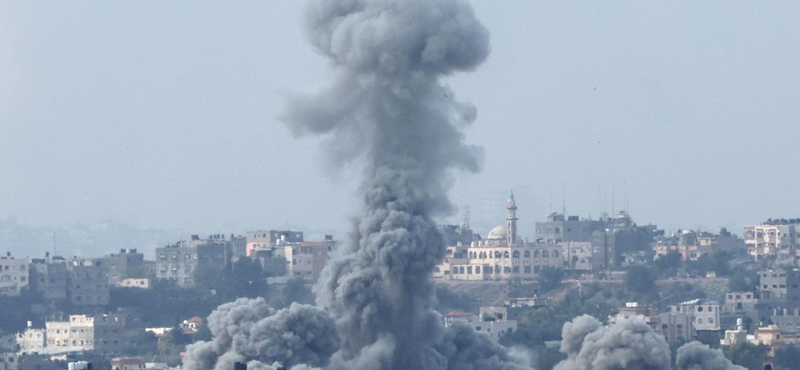 Palesztin források szerint hetven polgári áldozata van egy izraeli légicsapásnak