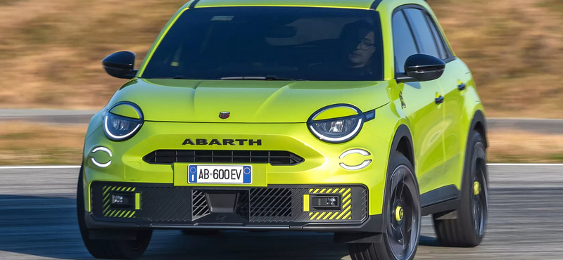 Olasz dráma: az Abarth már csak villanyautókat készít