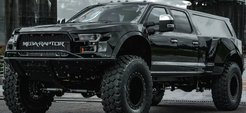 Mega-Raptor: íme a legújabb hegyomlásnyi méretű amerikai V8-as monstrum