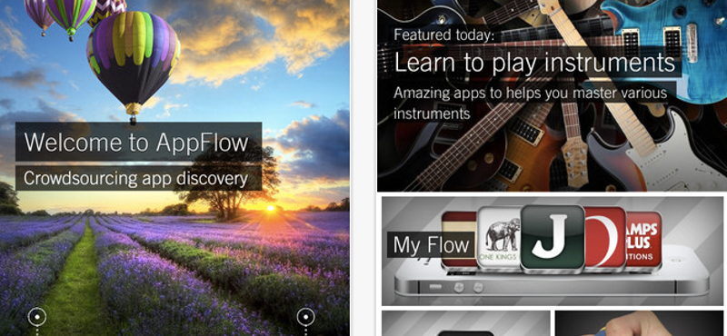 AppFlow: alkalmazások keresése gyönyörű felületen