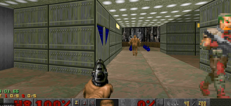 26 éves rekord dőlt meg a Doom 2-ben: mire kettőt pislogna, ez a játékos már végig is száguldott az első pályán
