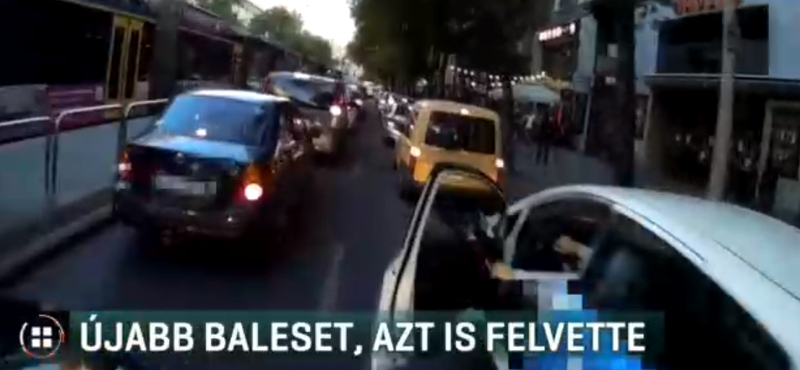 Megint baleset érte a biciklist, akit négy éve elsodort egy BKV-busz