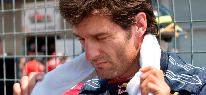 Webber elárulta, hogy törött vállal fejezte be a Forma-1-es szezont