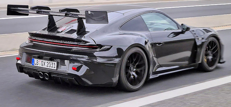 Nem lesz nehéz felismerni az új Porsche GT3 RS-t