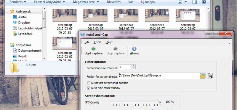 Készítsünk képernyőképeket automatikusan, telepítés nélkül!