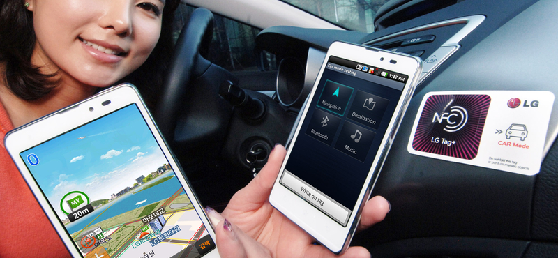 NFC funkciót kínál az LG Optimus LTE Tag