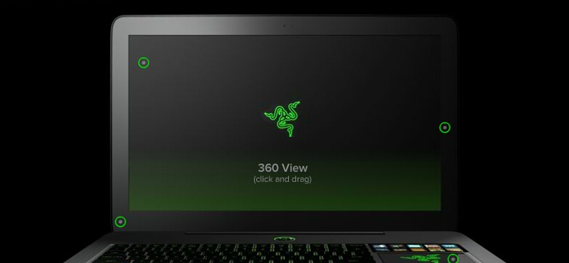 A világ első gamer laptopja - Razer Blade