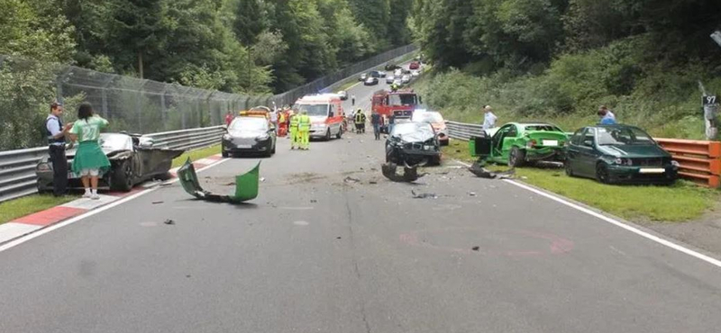 Halálos balesettel és hét sérülttel ért véget egy nürburgringi pályanap