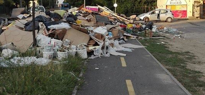 Elindult a lomtalanítási szezon, Csepelen kezdtek a kukások