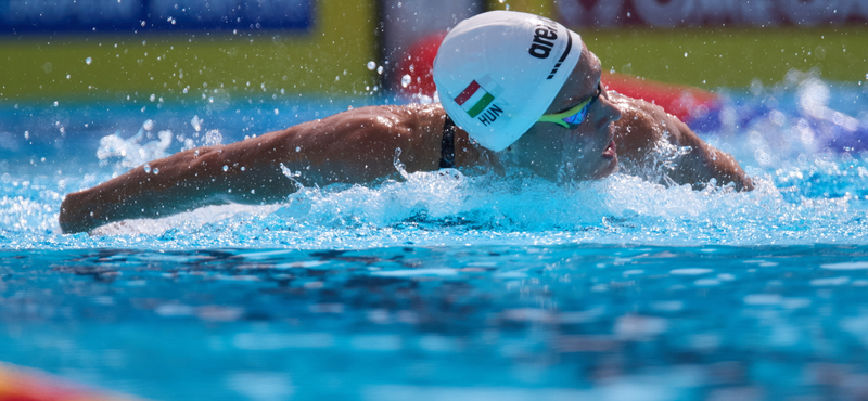 Jakabos Zsuzsanna egyetlen tizedre volt az olimpiai szinttől 200 méter pillangón