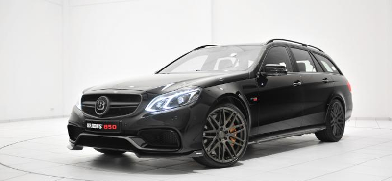 850 lóerős szörnyeteget csinált a Brabus a Mercedes E63 AMG kombiból