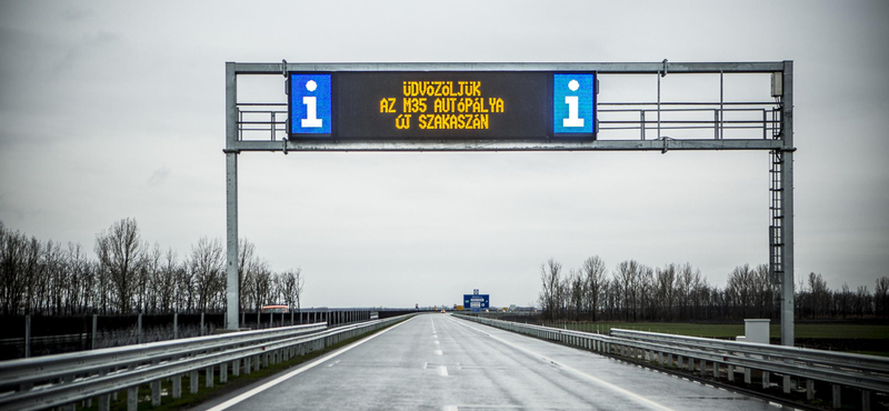 Még két hétig ingyenes a legújabb autópálya-szakaszunk