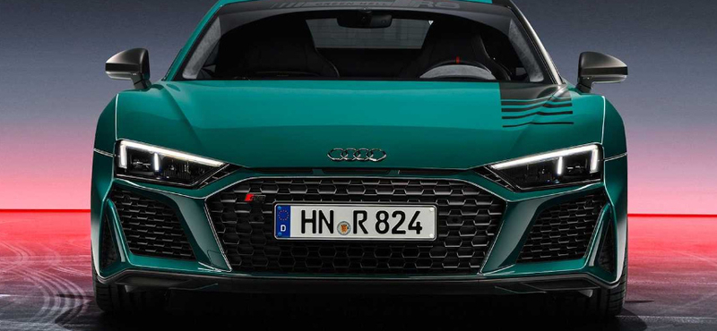 Zöld pokol: limitált szériás új Audi R8 érkezett