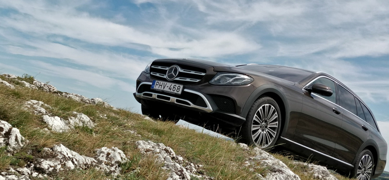 Terepre vele - teszten a Mercedes E-osztály All-Terrain