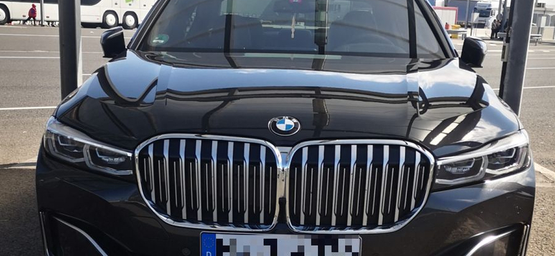 Harmincmilliós lopott luxus BMW-re jelzett be az információs rendszer a román határon