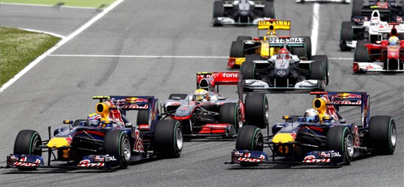 Forma-1: Webber nyerte a Spanyol Nagydíjat Alonso és Vettel előtt