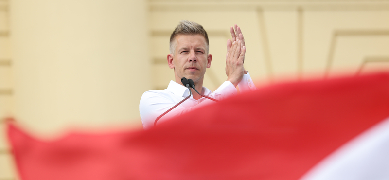 "Feloszlatjuk az Orbán-Tiborcz-Mészáros részvénytársaságot!" - megtartotta debreceni nagygyűlését Magyar Péter