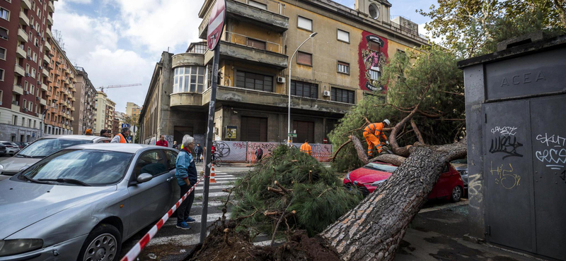 Az időjárás úgy döntött, hogy kikészíti Olaszországot