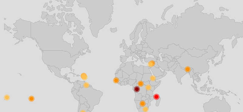 Addig jó, míg Magyarország fölött nincs piros pont: közzétették az internet térképét