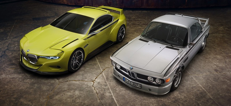 BMW 3.0 CSL Hommage Concept: ilyen lenne a hetvenes évek most