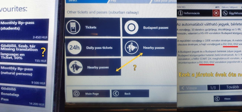 Pár napon belül korrigálják az automaták hibáit – ígéri a BKK