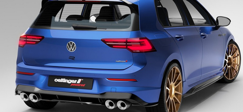 Látványos tuningot kapott a valaha készült legerősebb széria VW Golf