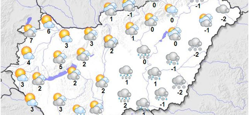 Nagy területen kell ónosesőre számítani