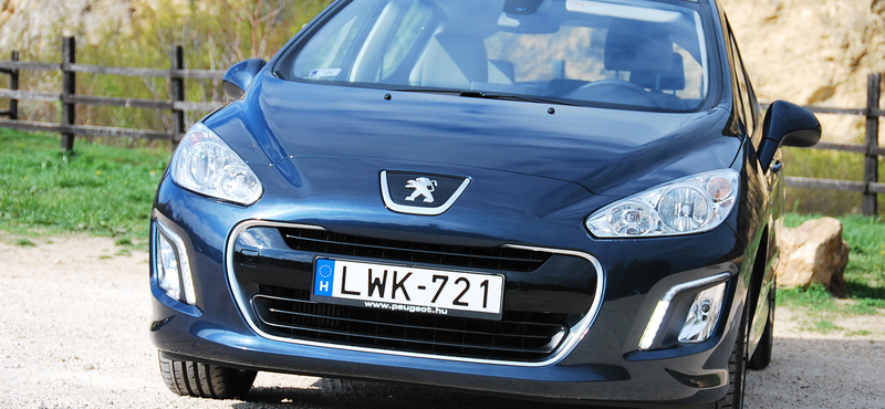 Peugeot 308 e-HDi teszt: 4,8 litert fogyasztott