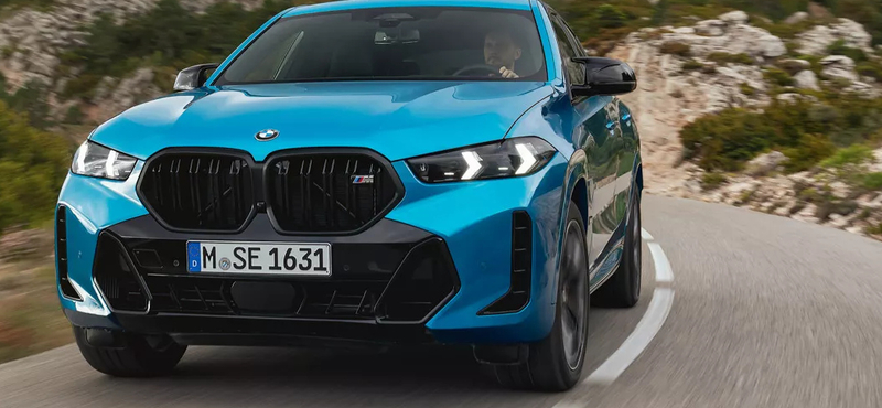 Megérkezett a felfrissített BMW X6 terepkupé