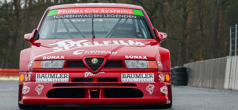 90-es évek kimaxolva: egy legendás és méregdrága Alfa Romeo 155 vár új gazdára