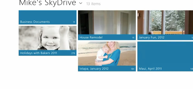 Tökéletesen beépül a SkyDrive a Windows 8-ba [videó]