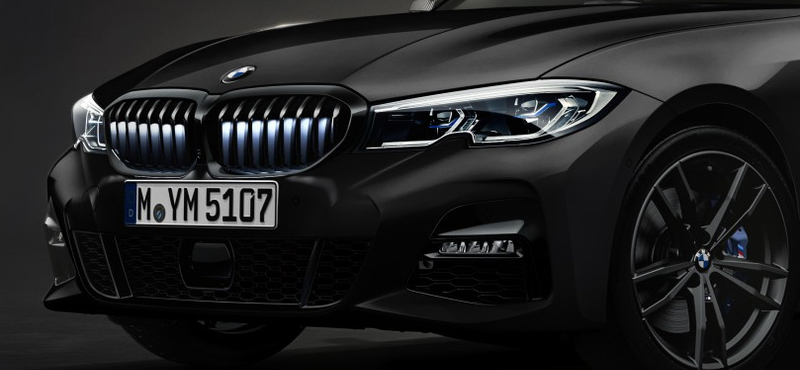 Világító hűtőrácsot kapott a 3-as BMW