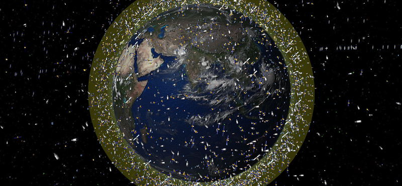 Százmilliókat ad az Amerikai Védelmi Minsztérium, hogy eltakarítsák a Föld körüli űrszemetet