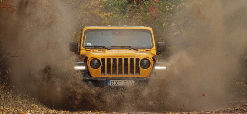 Nem divatterepjáró, hanem dzsip: teszten a legkeményebb Jeep Wrangler Rubicon