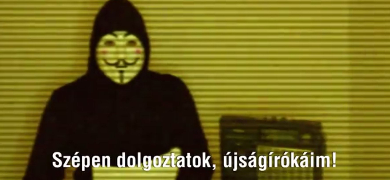 Miről szól az újabb Anonymus-maszkos videó, amelyre Karácsonyék reagáltak?