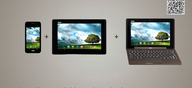 Itt a hivatalos Asus Padfone videó: mobil, tábla és netbook egyben [videó]